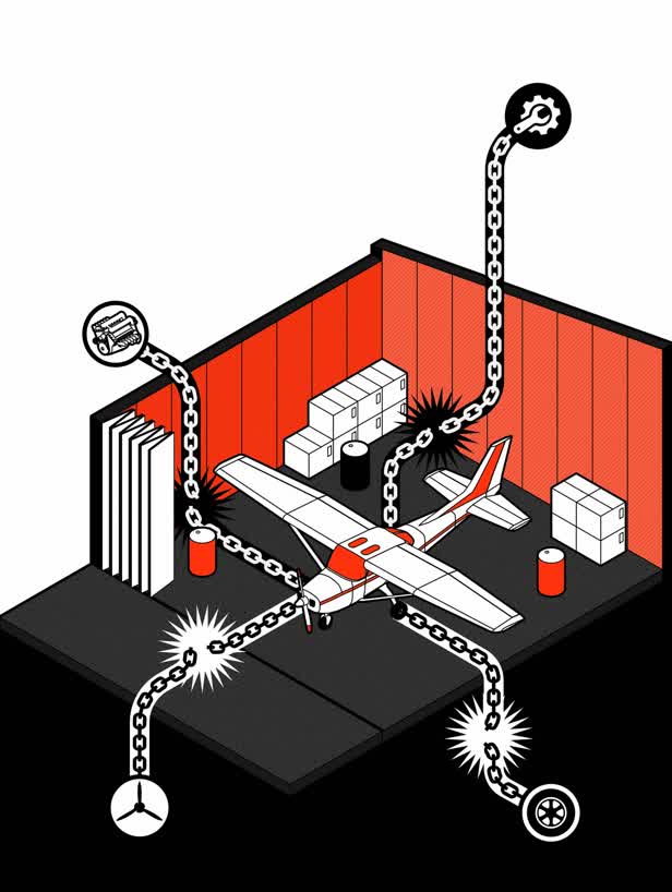 Broken supply chains / Pilot Magazine
