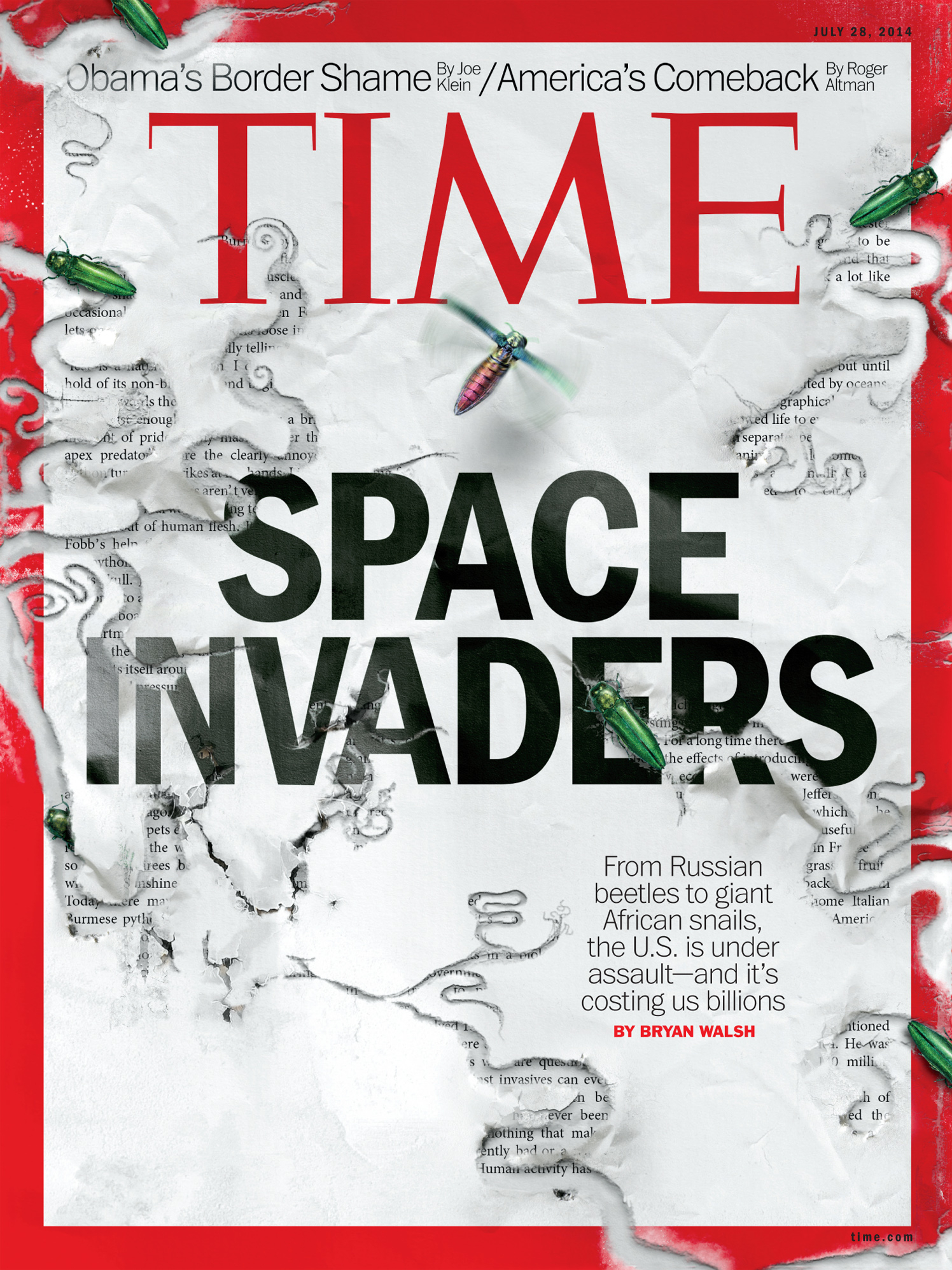Space Invaders / Time Magazine