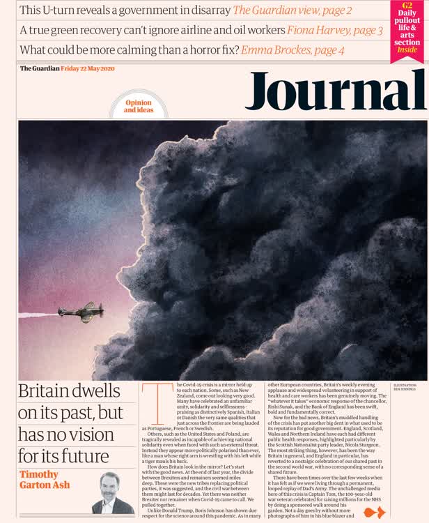 22nd May 2020 Cover / The Guardian Journal