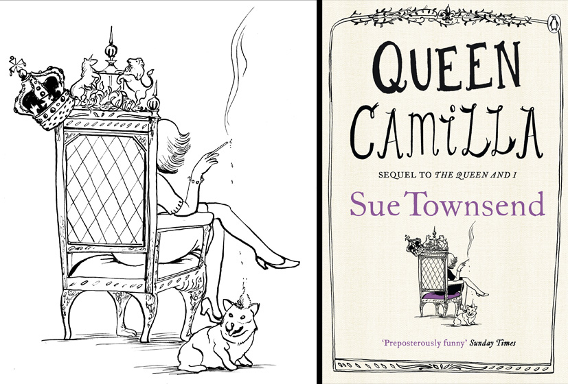 Sue Townsend Cover - Queen Camilla