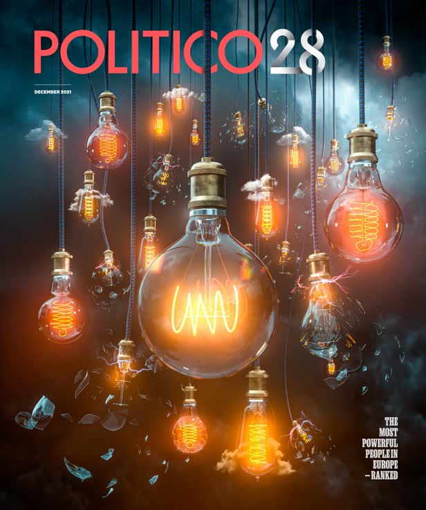 Cover and masthead / Politico 28 Magazine