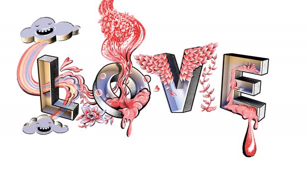 Love hand drawn /  self-initiated