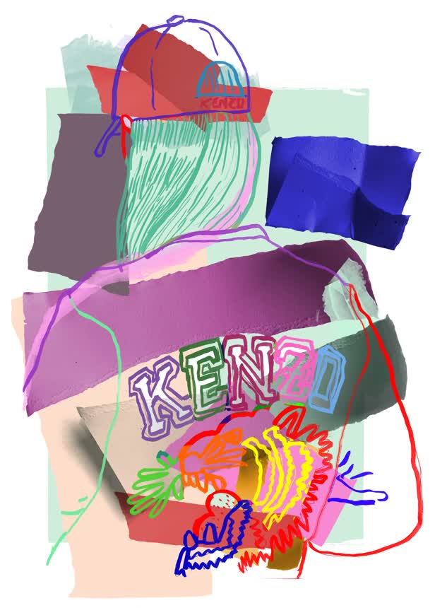 Kenzo girl / Personal work