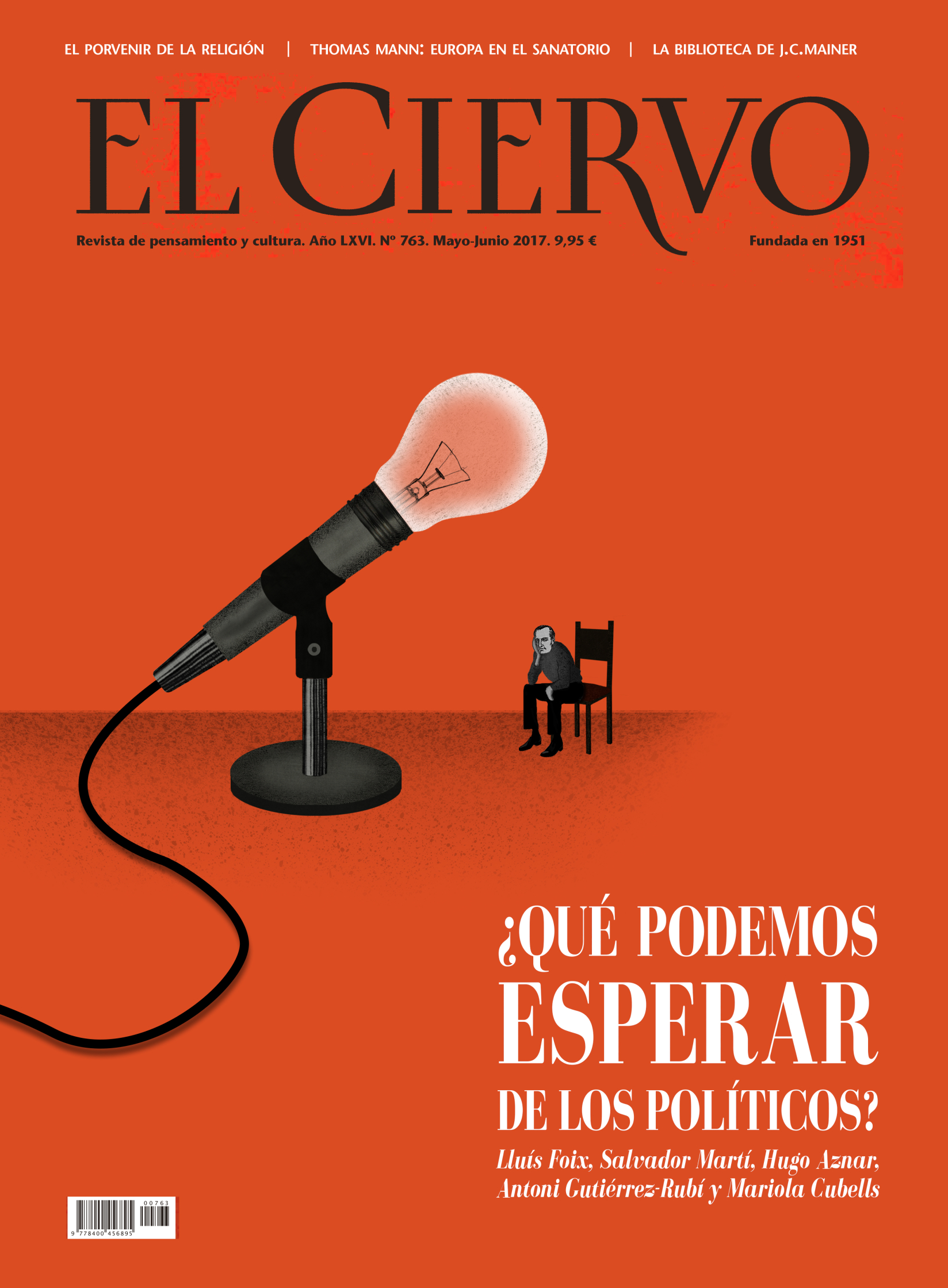 Cover for El Ciervo Magazine (What can we expect from politicians).jpg