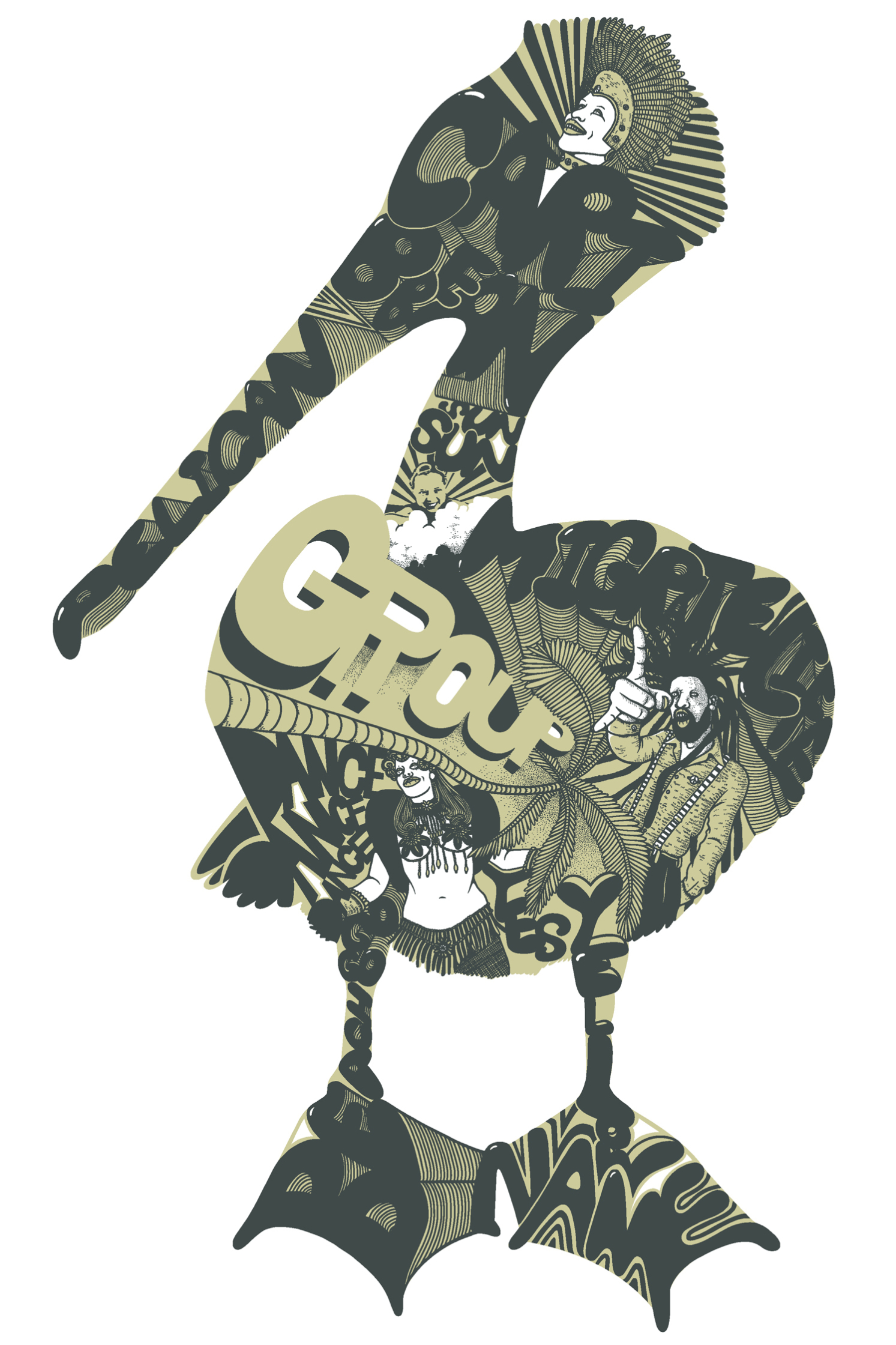 Animal Print Pelican