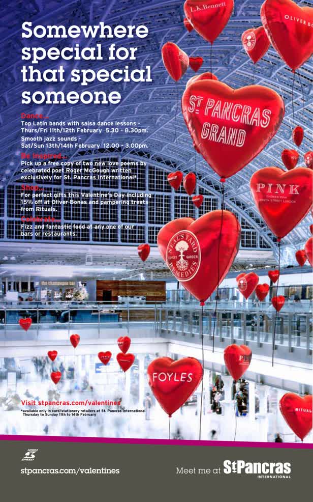 St Pancras Valentine's Day