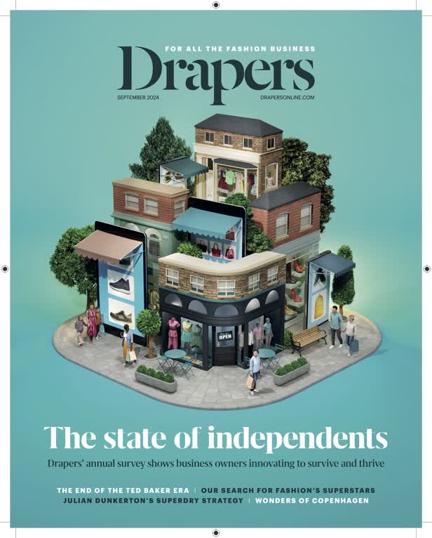 Cover about independent fashion stores 1 / Drapers Magazine