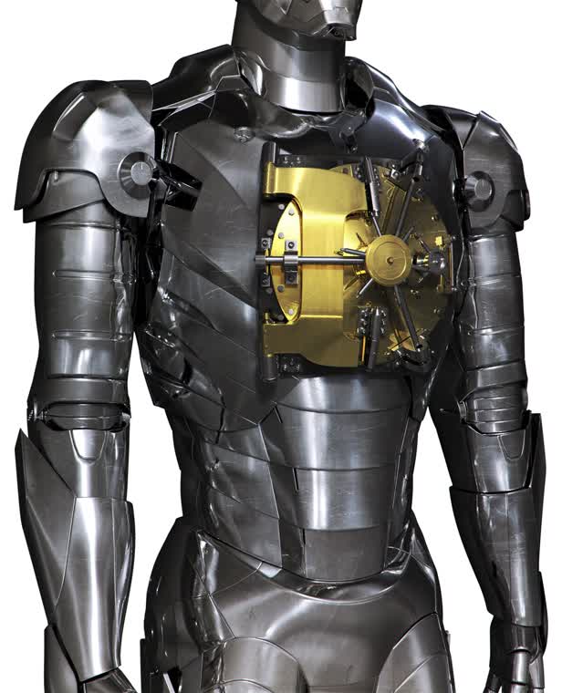 Iron Man Safe / Men's Health Magazine