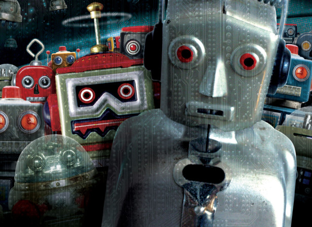 Robots Attak Baseline Magazine