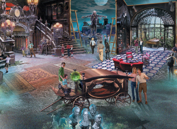 Disney Haunted Mansion Film Promotion