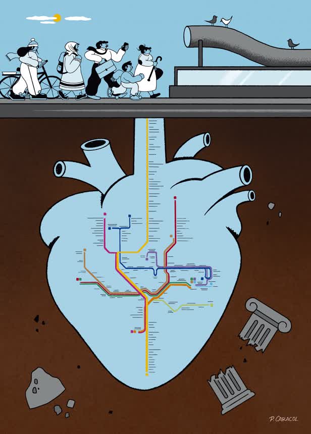 Subway in the City / Las Provincias newspaper