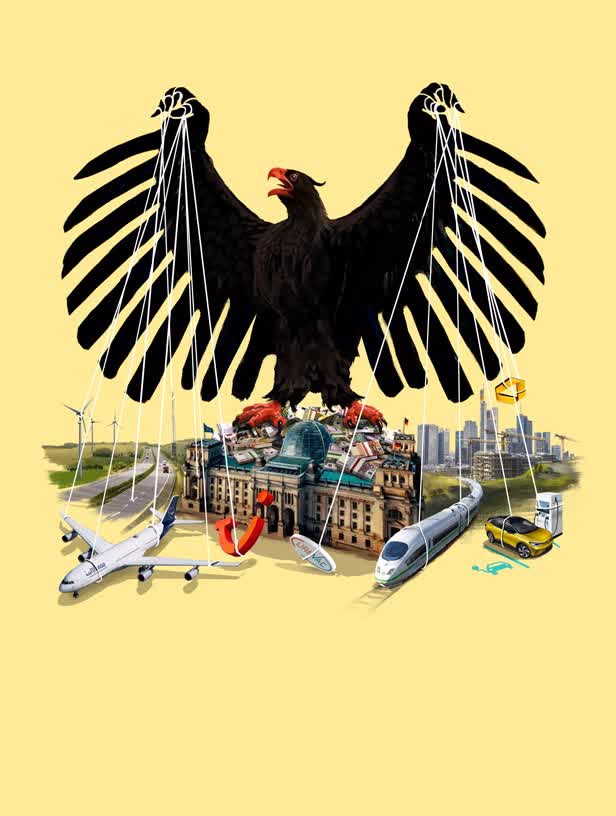 German government power / Handelsblatt