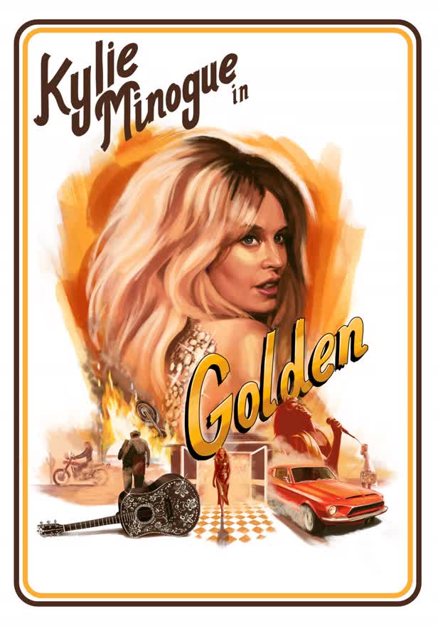 Kylie Minogue 2018 Tour Poster / Fury and Kontraband