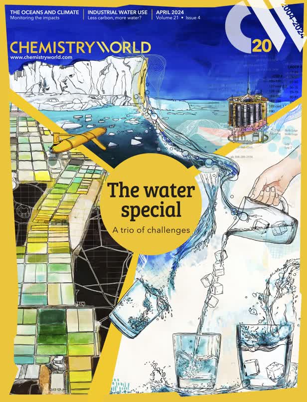 Water issue cover / Chemistry World Magazine