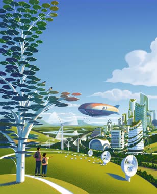Future Energy book cover / Usborne