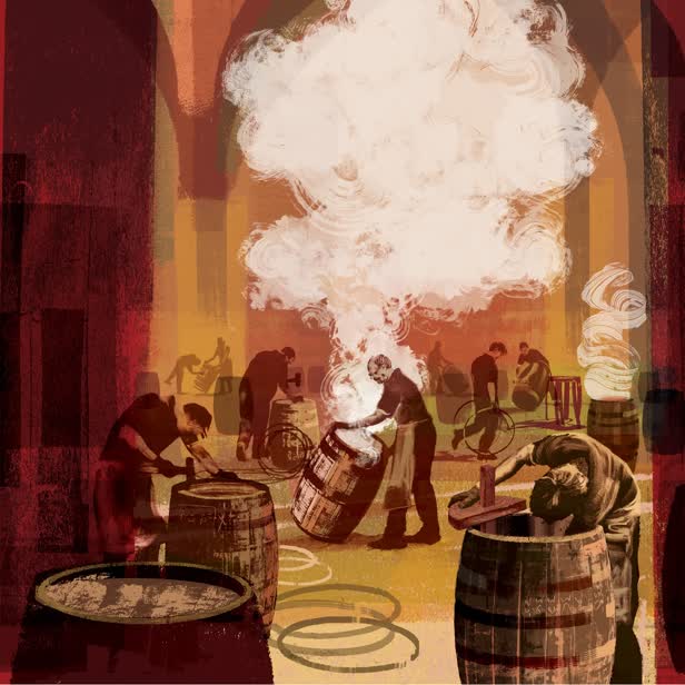 The whisky packaging artwork / The Balvenie