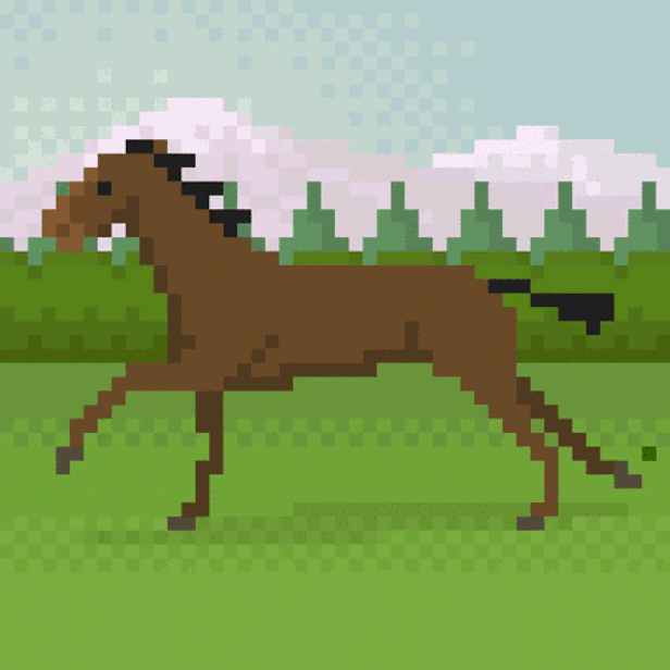 Running Horse