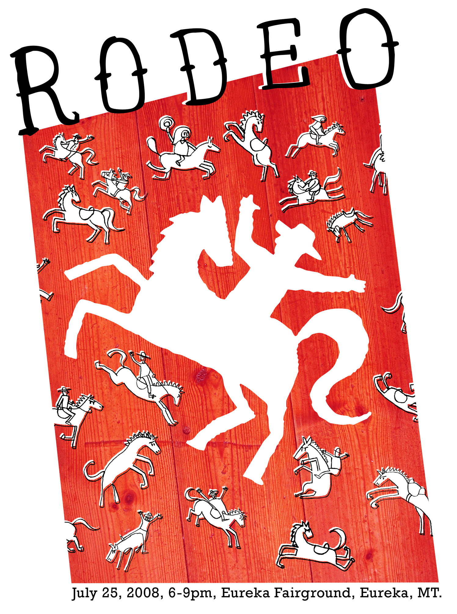 Montana Rodeo Poster USA