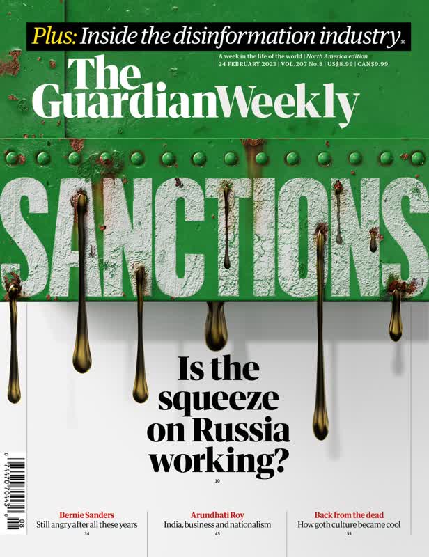 Sanctions cover / Guardian Weekly