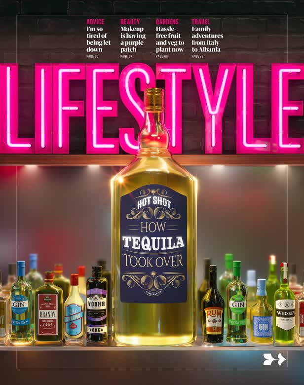Tequila takeover interior / The Guardian Saturday Magazine