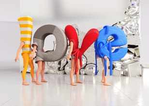 Love 3D Type