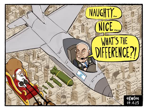 Netanyahu Christmas / Irish Examiner