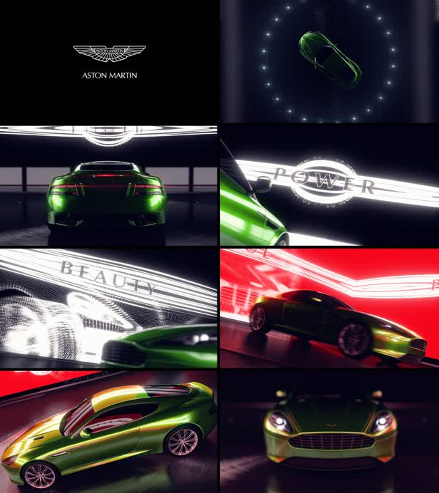 Aston Martin 3D Motion Stills