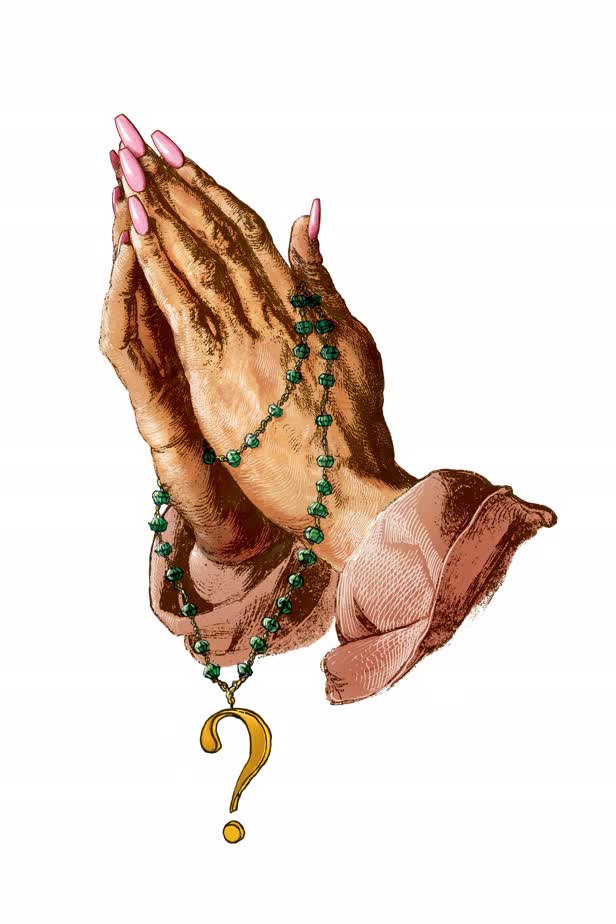 Women in church / Welt am Sonntag