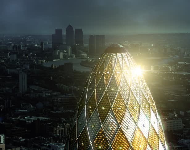 London Skyline The Gherkin