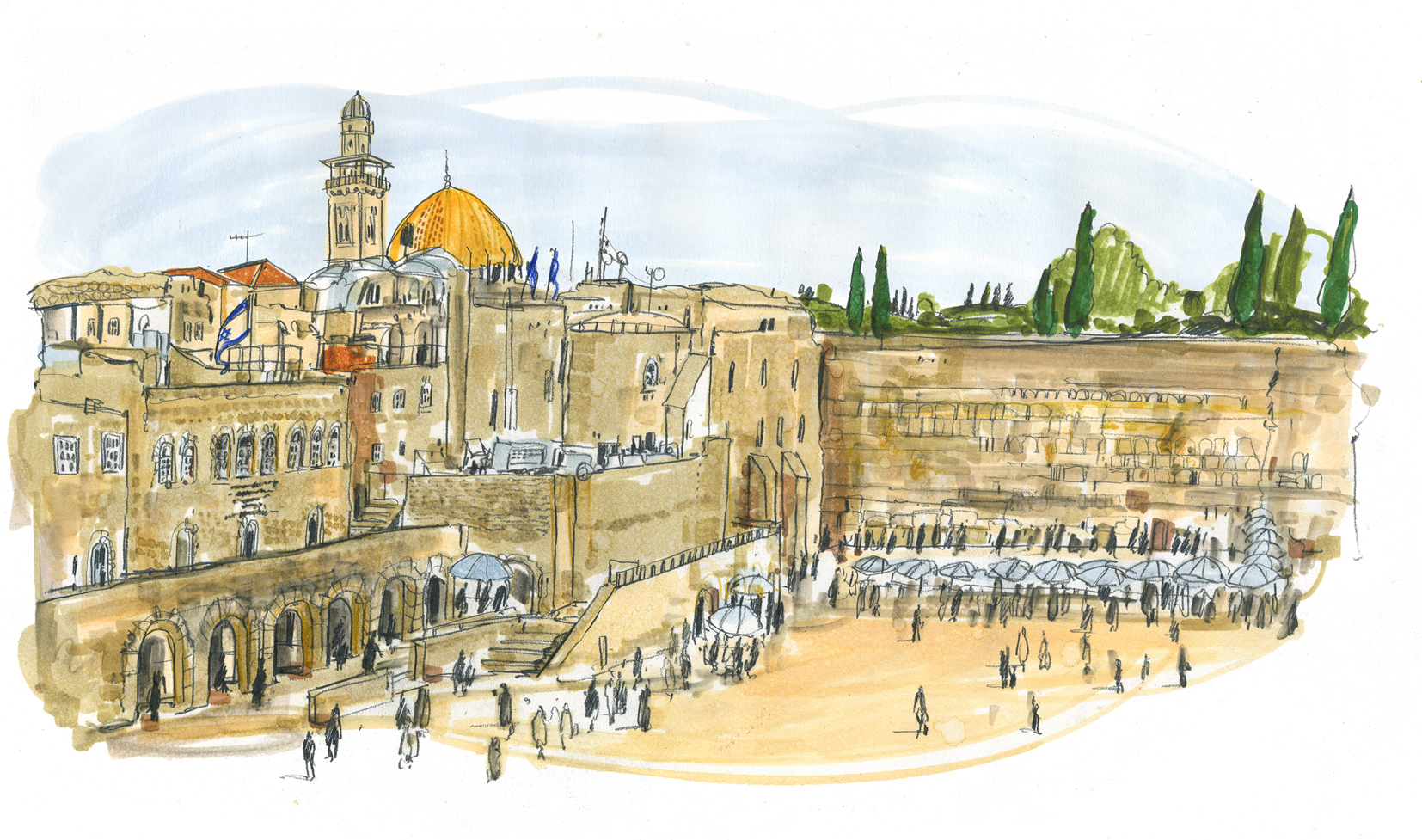 Wailing Wall Jerusalem / Conde Nast