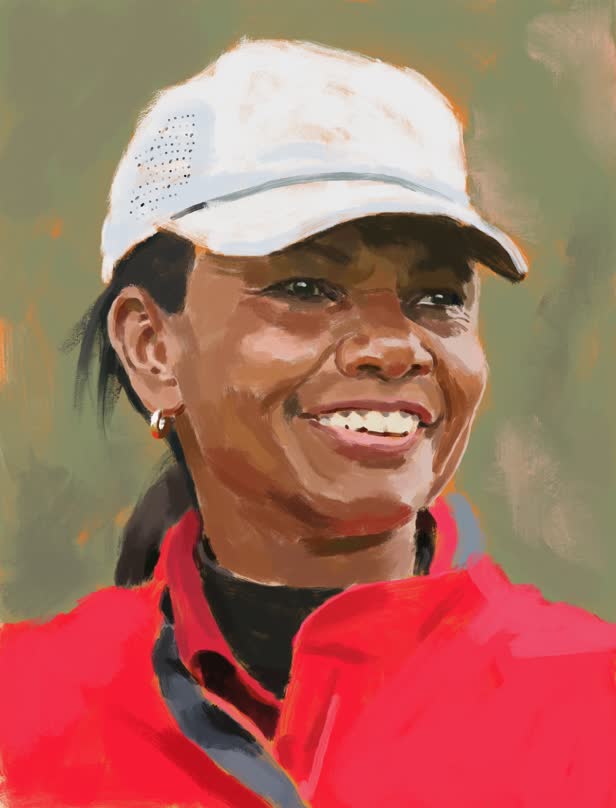Condoleezza Rice / Golf Digest