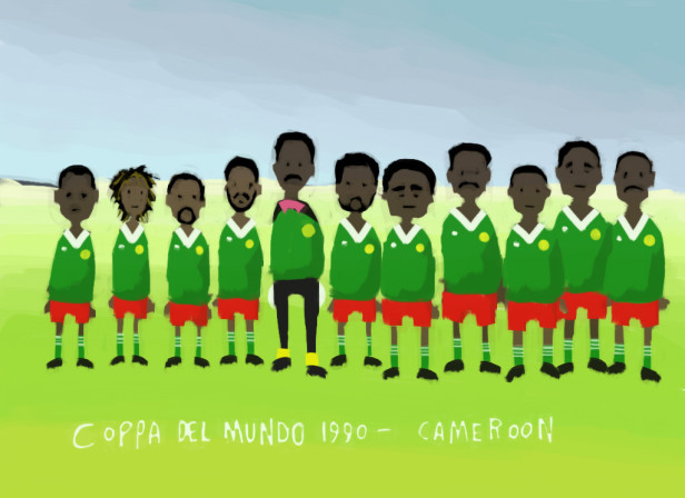 1990 Cameroon Team