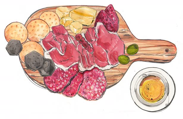 Ocado Magazine / Charcuterie Board