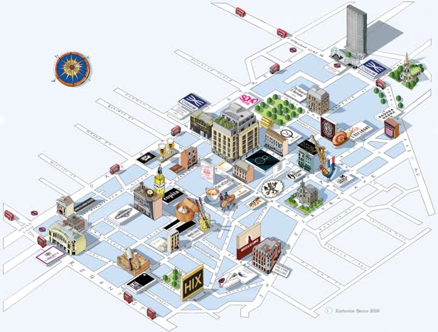 Map of Soho