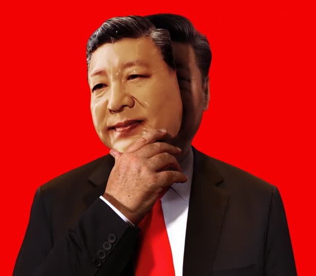 Xi Mask / The Telegraph