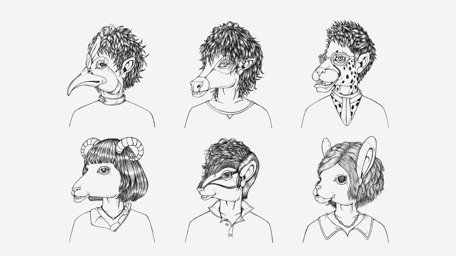 Hoyu Haircare Characters