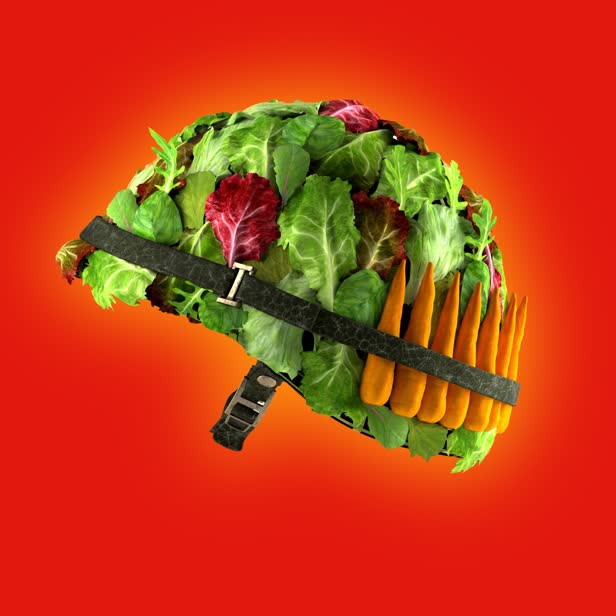 Salad Helmet