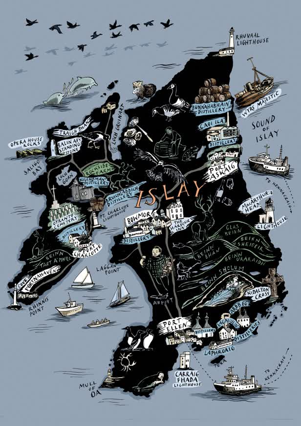 Islay's Treasure Map / Unfiltered Magazine