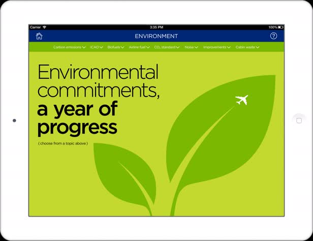 IATA Annual Report Environment