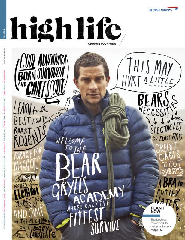 Bear Grylls Academy / Highlife Magazine