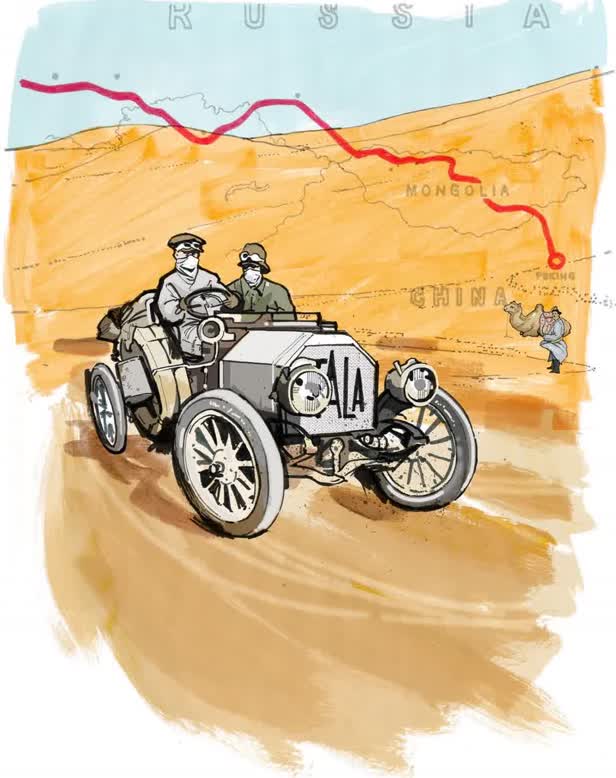 Peking to Paris race 1907 / Road Rat Magazine