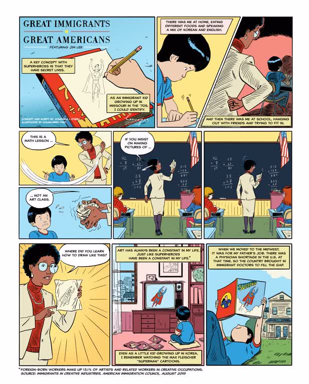 Jim Lee / Great Immigrants Great Americans / Carnegie Corporation of New York