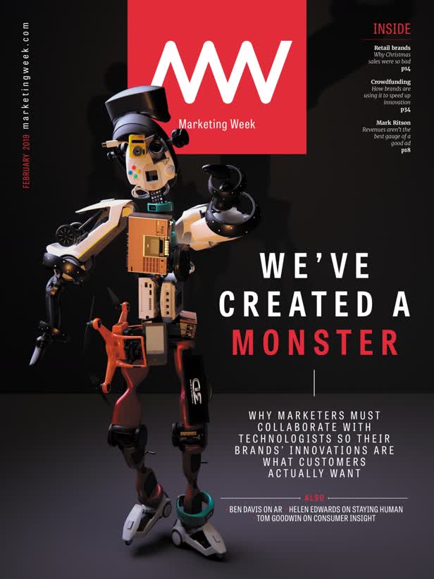 Monster Cover / Marketing Week