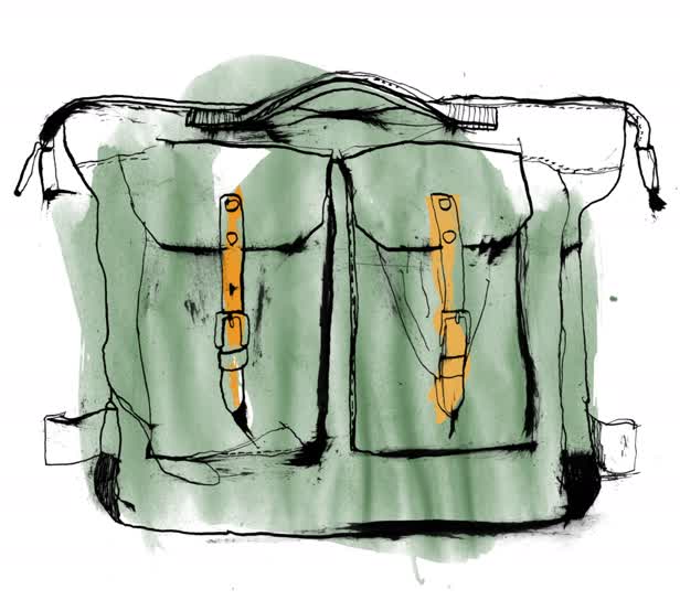 Cycling Rucksack / Ally Capellino