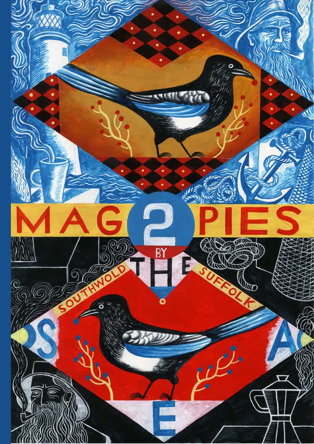 2 Magpies by The Sea
