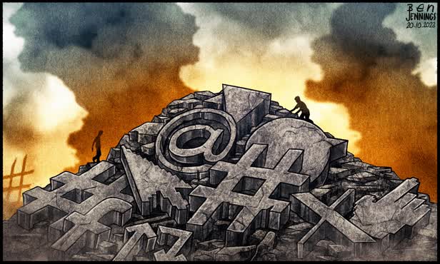 Information War / The Guardian