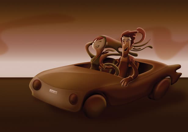 Hersheys Car