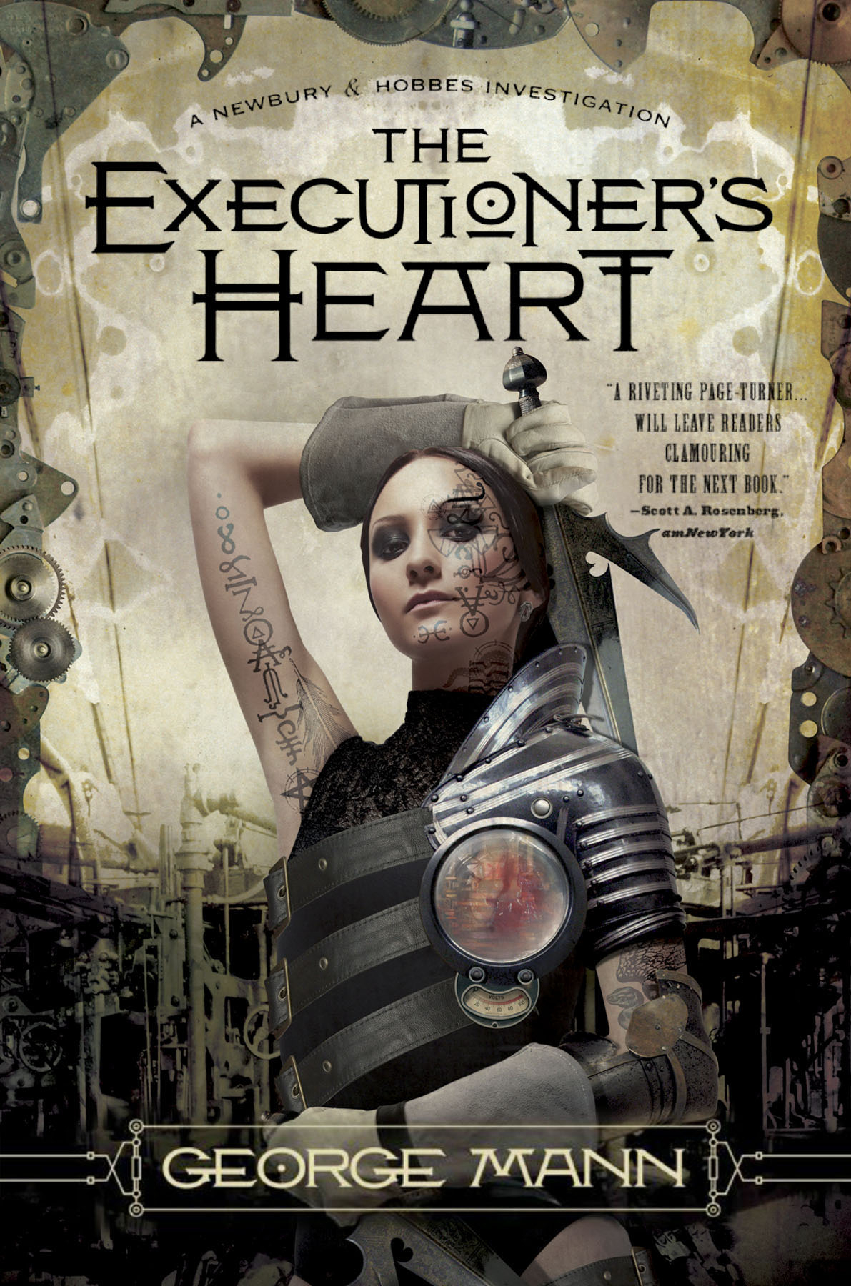 Executioner's Heart Steampunk Cover George Mann Tor