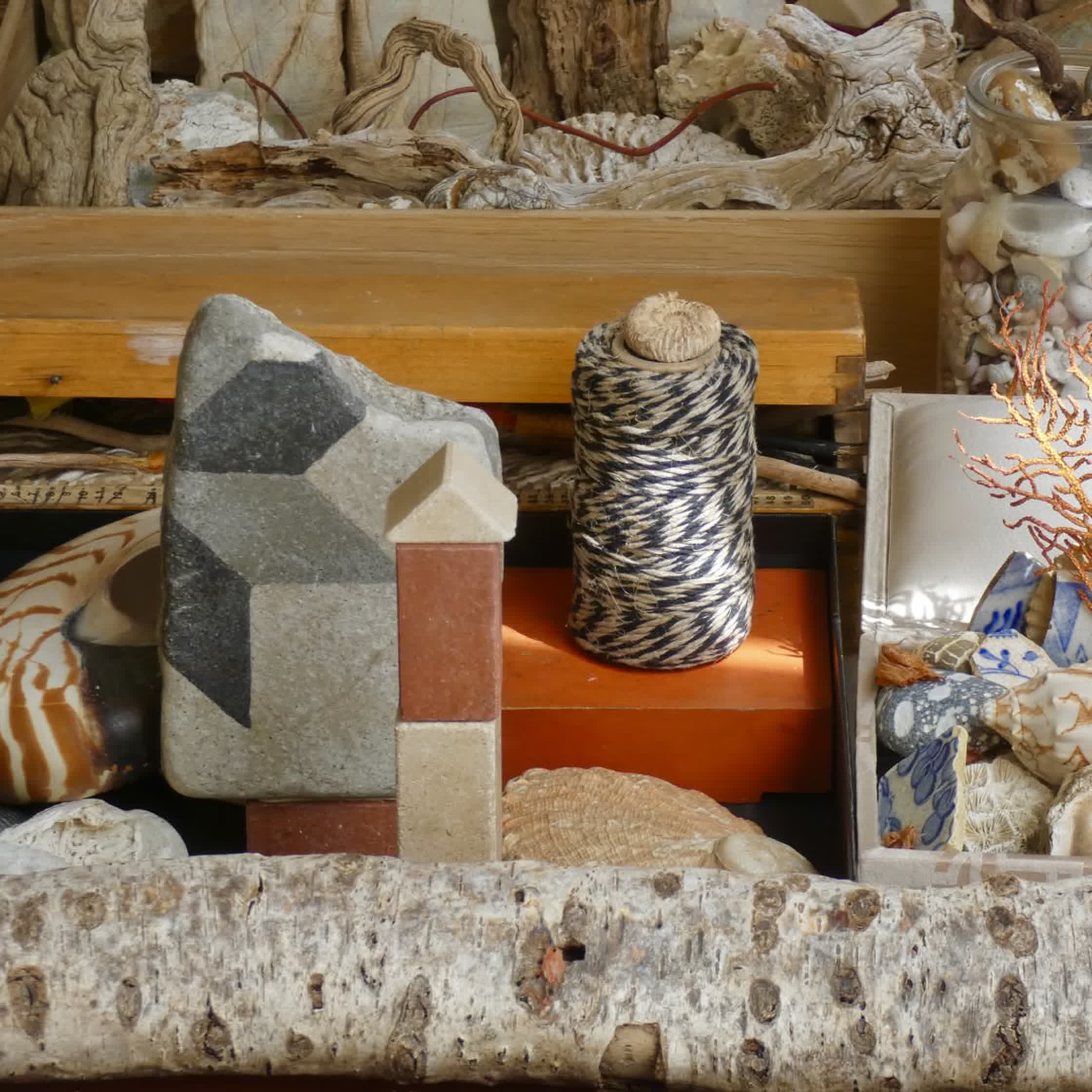 In the studio- some of the latest miniature gardens and landscapes in my bonsai culture project  (3).jpg