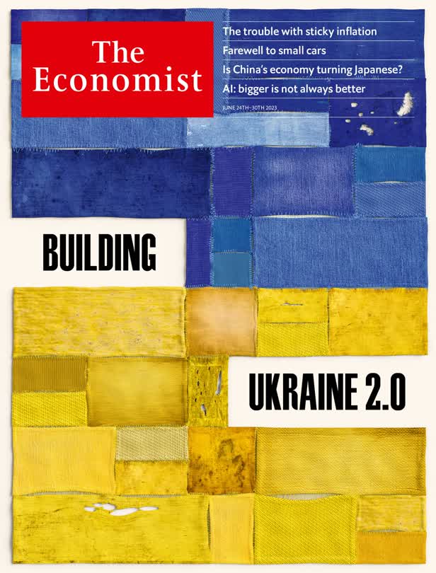 Building Ukraine cover / The Economist